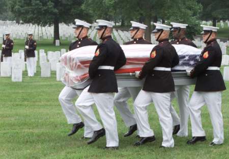 Marine Rainers Return Home PHOTO